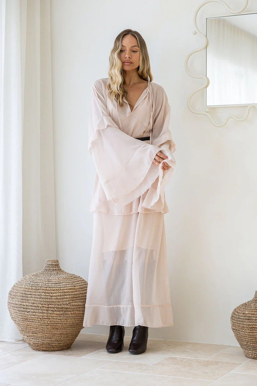 Willow Dress – Nude