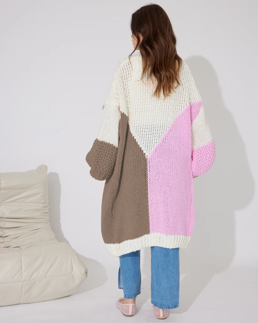Getaway Cardigan – Choc Berry