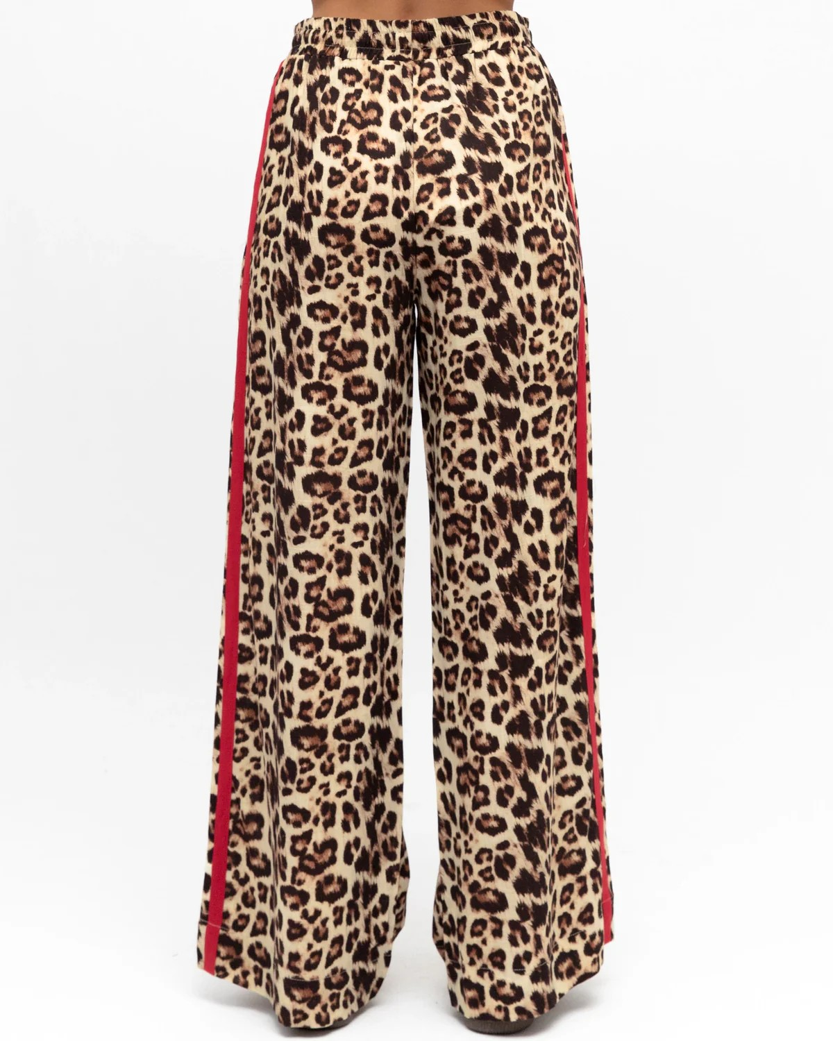 Frankie Leopard Print Racer Pants