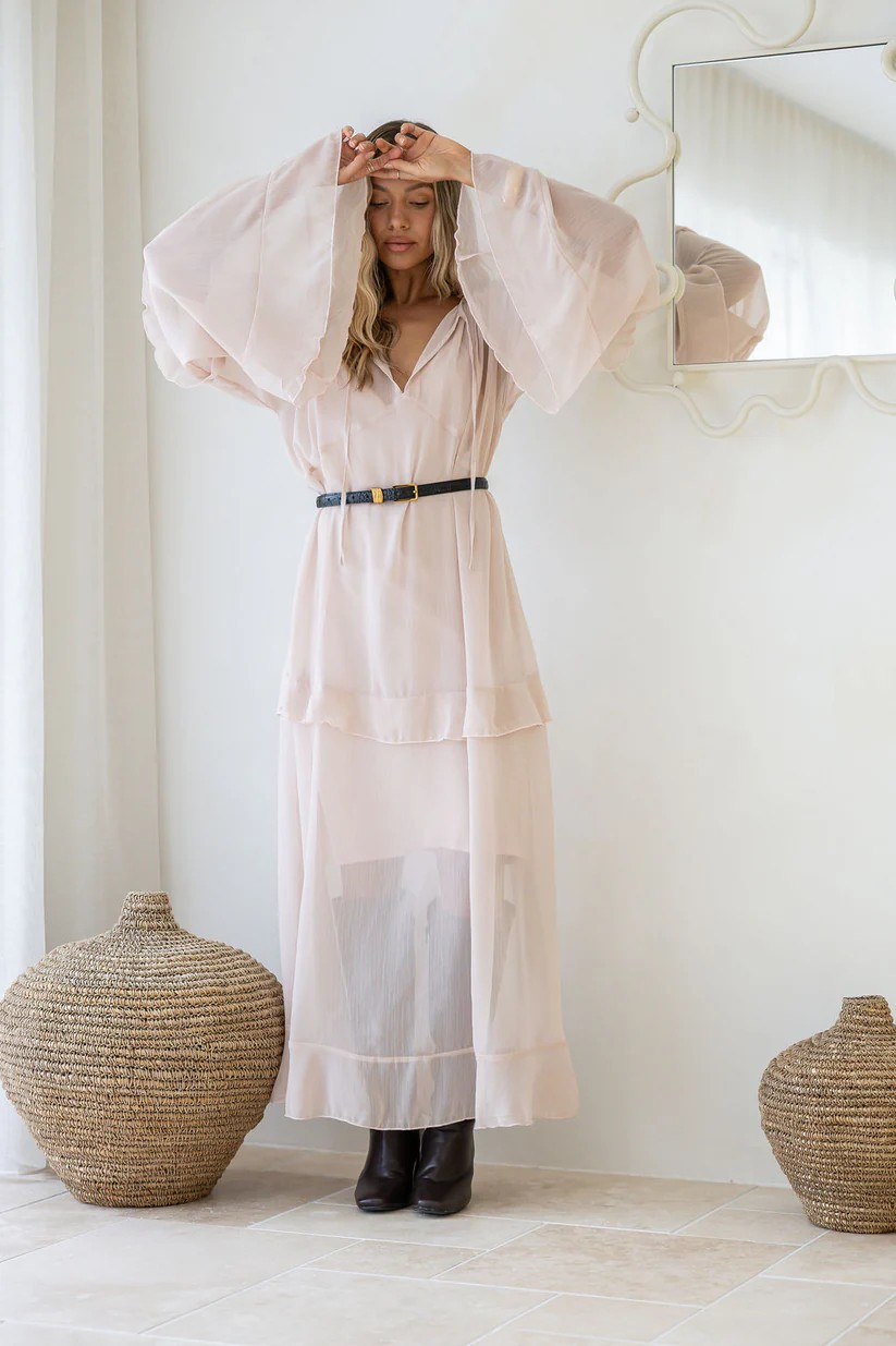 Willow Dress – Nude