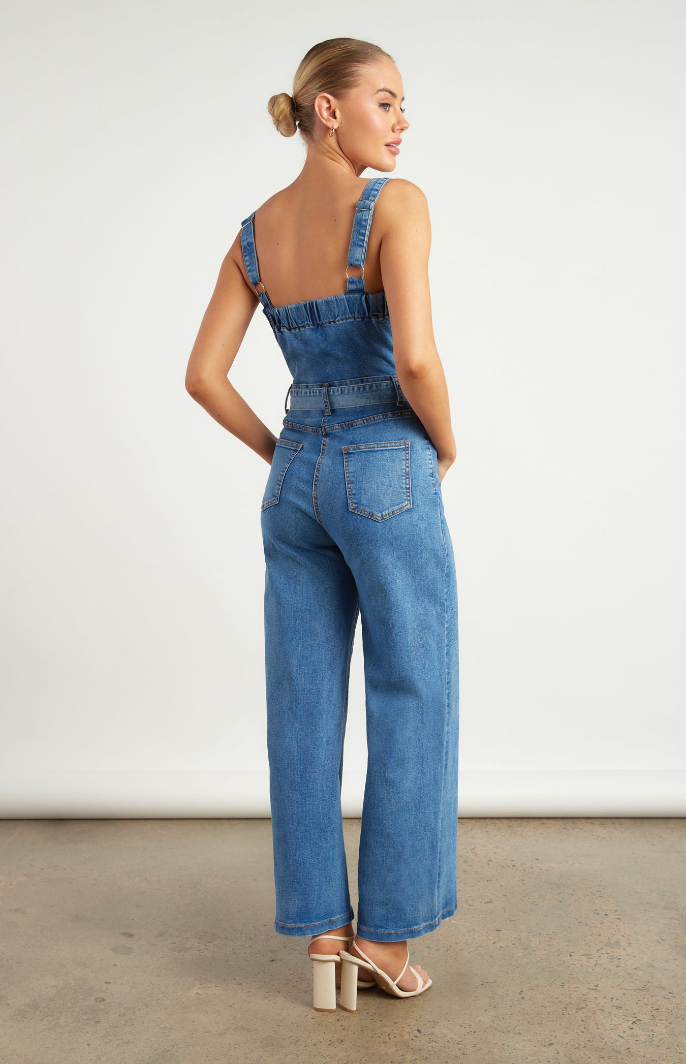 Celeste Denim Jumpsuit