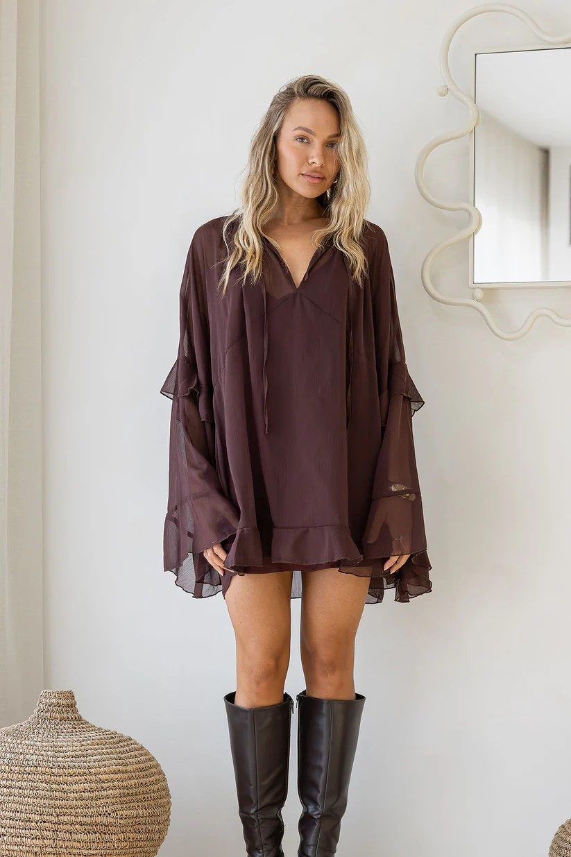 Lyra Tunic – Chocolate