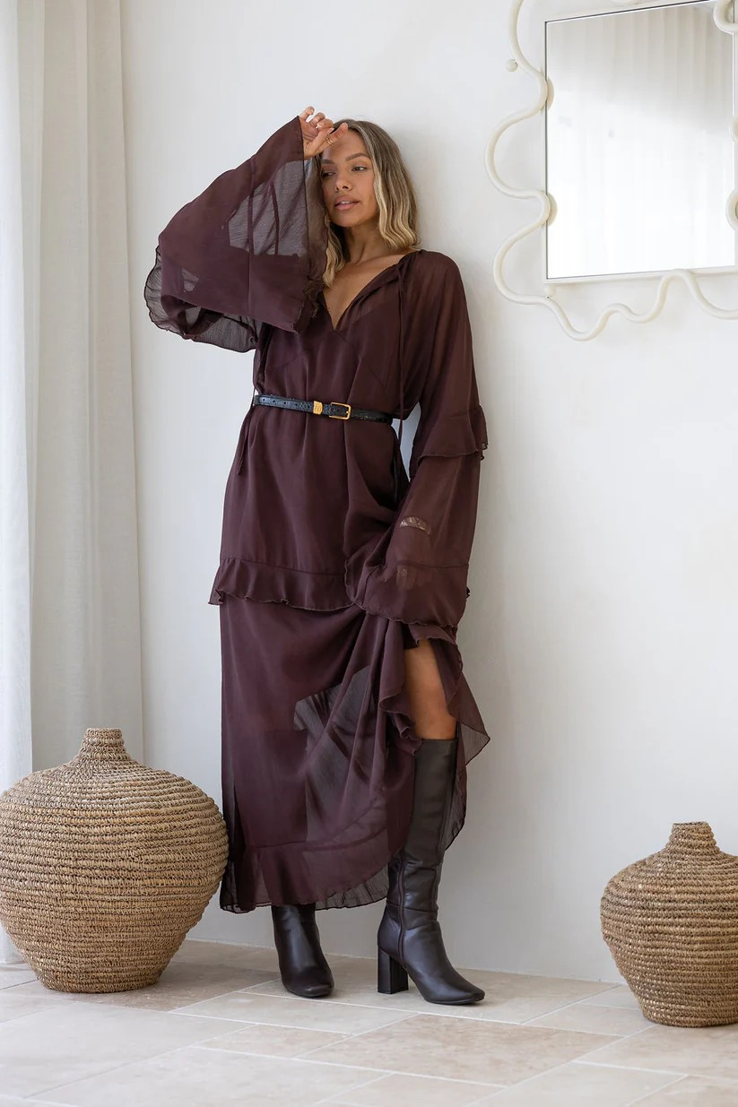 Willow Dress – Chocolate