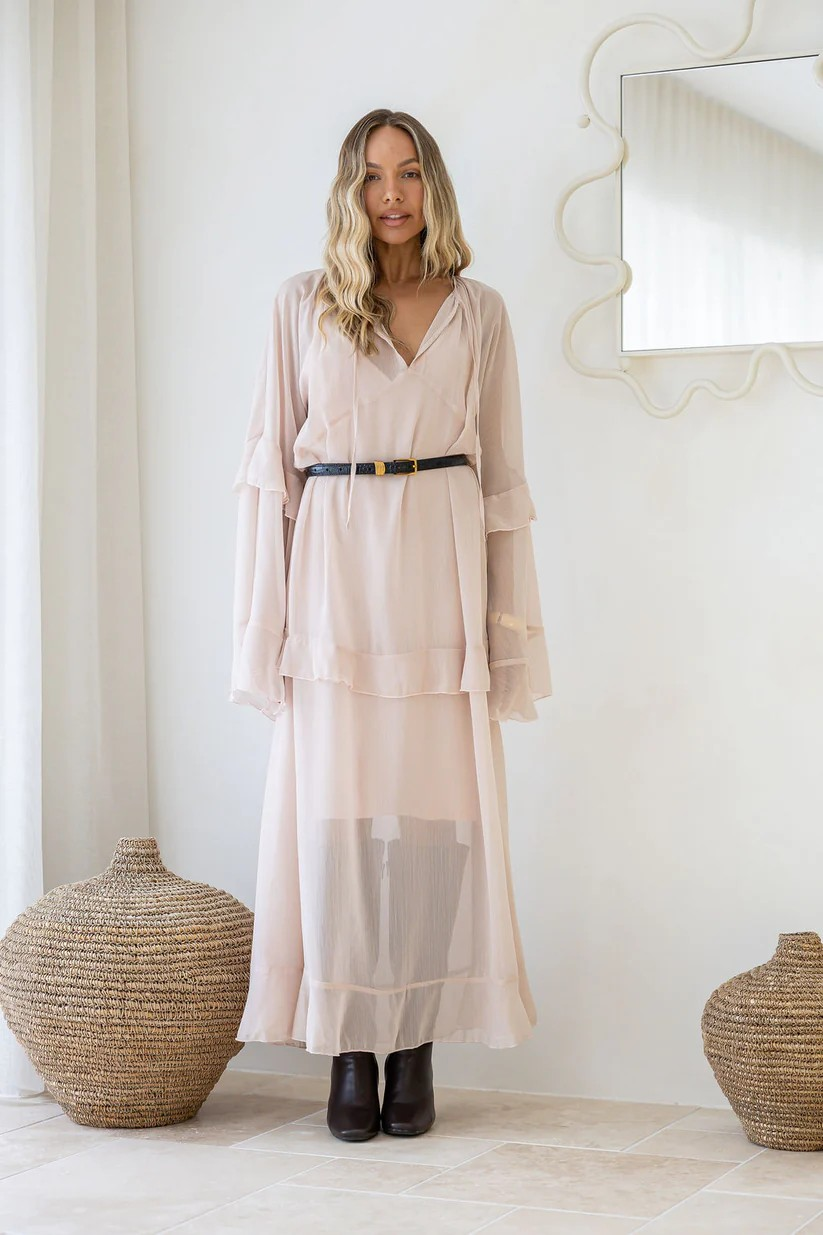 Willow Dress – Nude