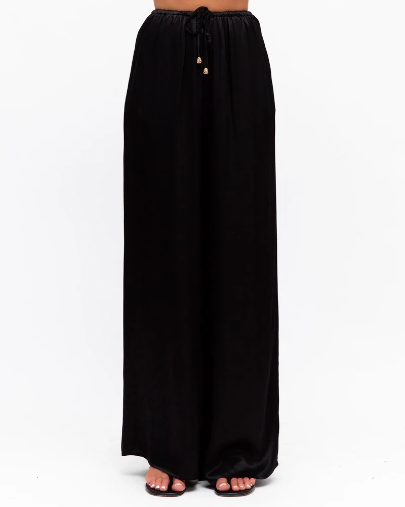 Sloane Satin Wide Leg Pants