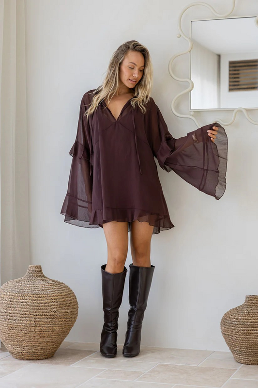 Lyra Tunic – Chocolate