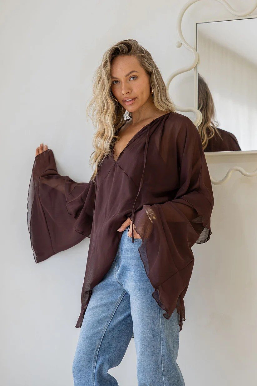 Lyra Tunic – Chocolate