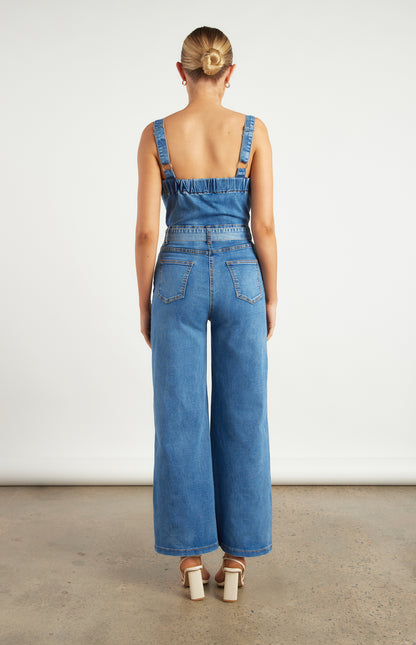 Celeste Denim Jumpsuit