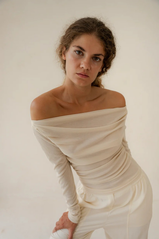 The Solana Off-Shoulder Top