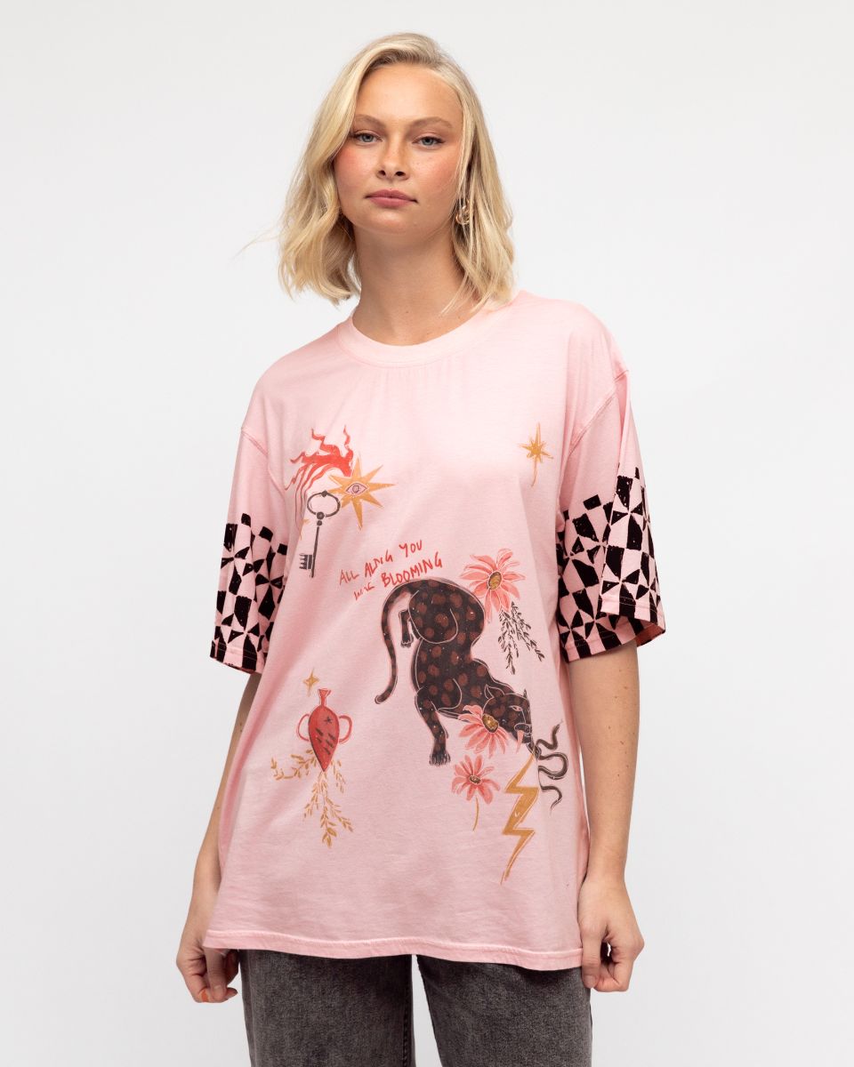 All Along You Were Blooming Tee