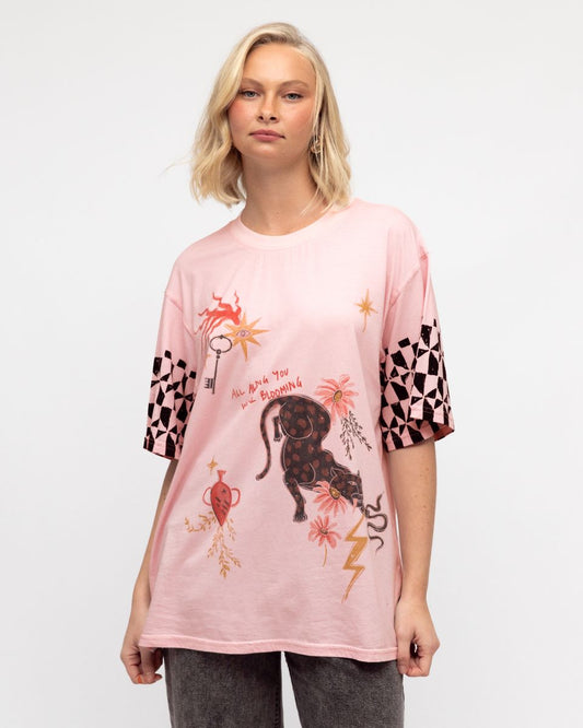 All Along You Were Blooming Tee