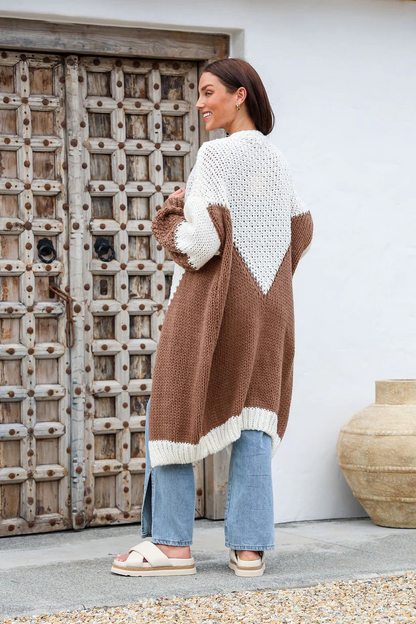 Getaway Cardigan – White Chocolate