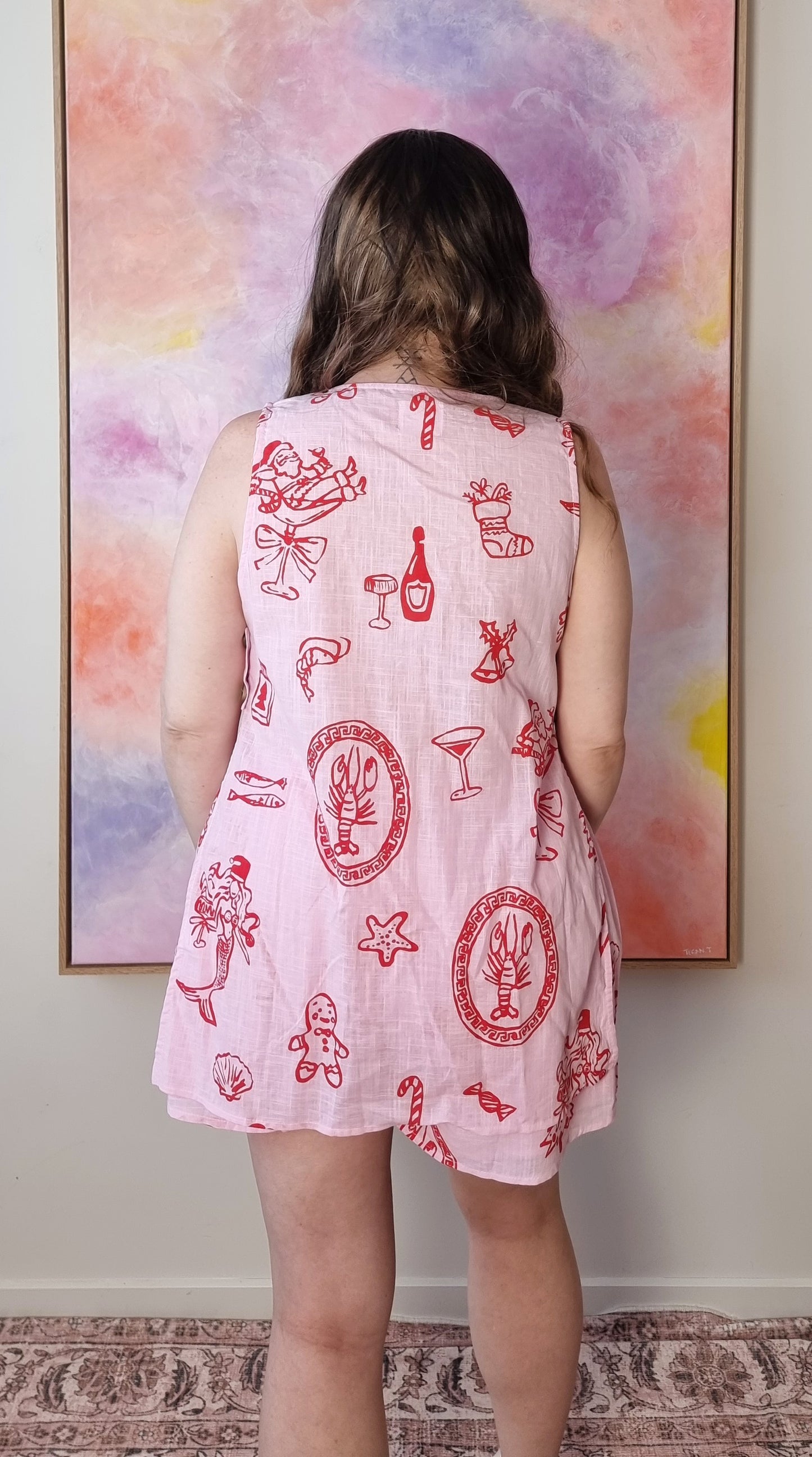 Sea-son’s Greetings Short Set - Pink