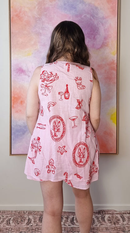 Sea-son’s Greetings Short Set - Pink