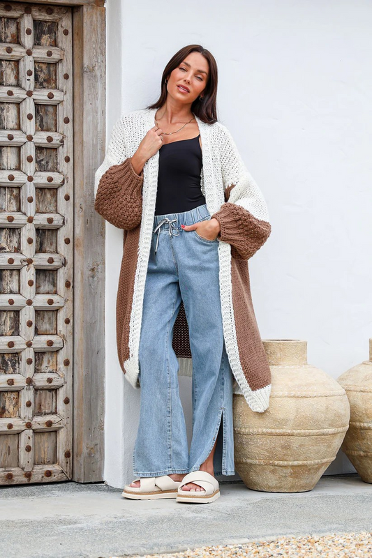 Getaway Cardigan – White Chocolate