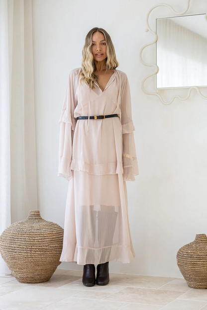 Willow Dress – Nude