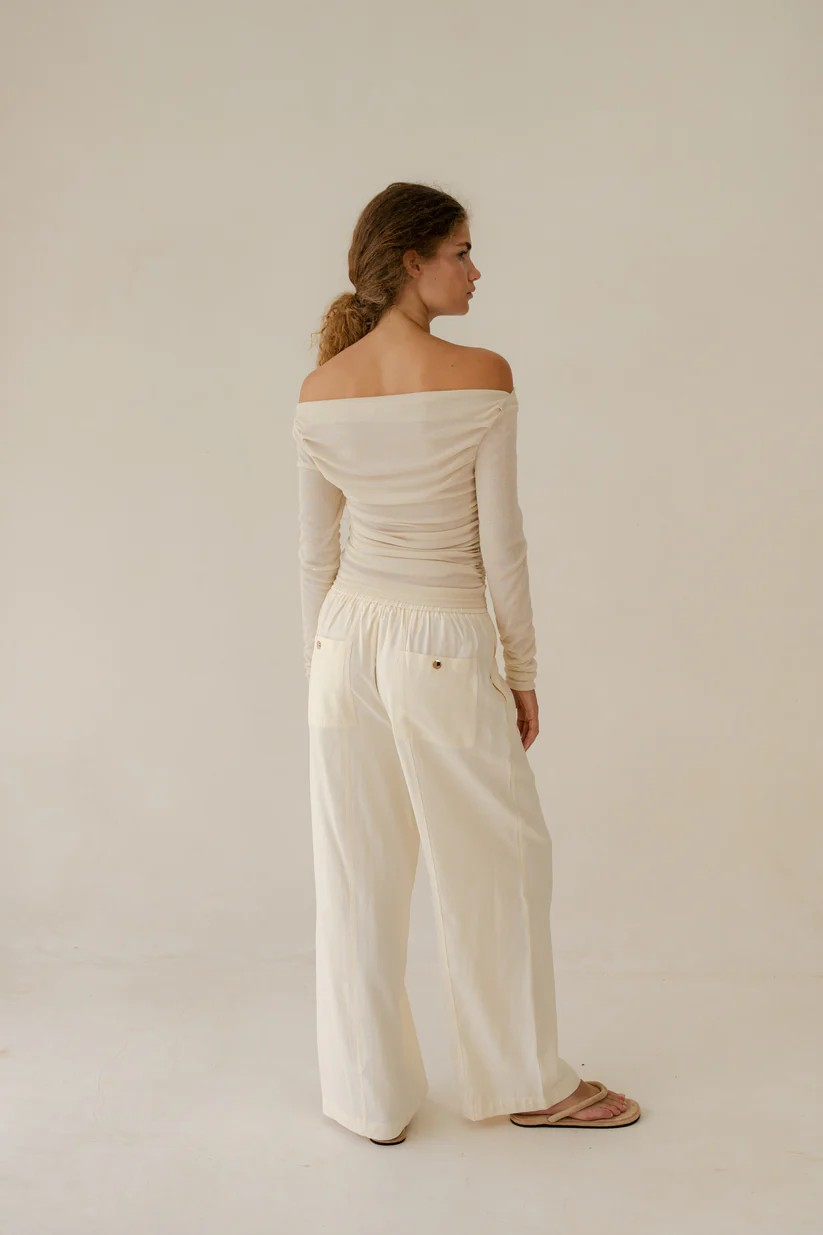 The Solana Off-Shoulder Top